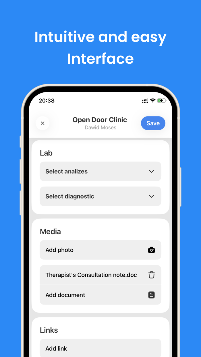 Med History — Сlinical records