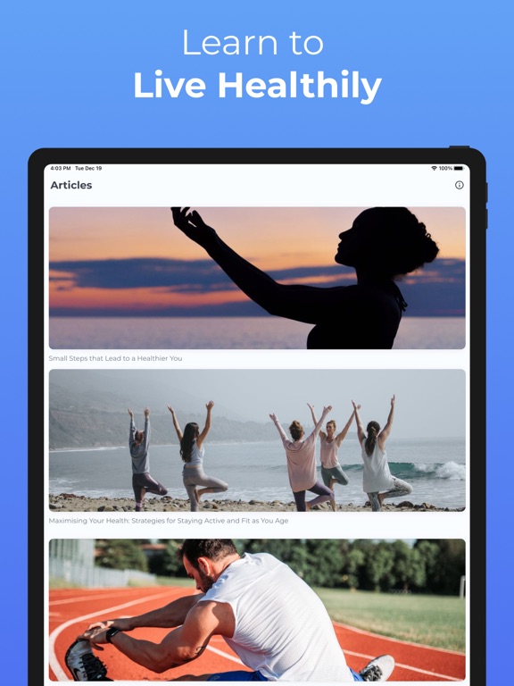 Weight Loss Coach: FitWise iPad screenshot 8 - Health & Fitness app