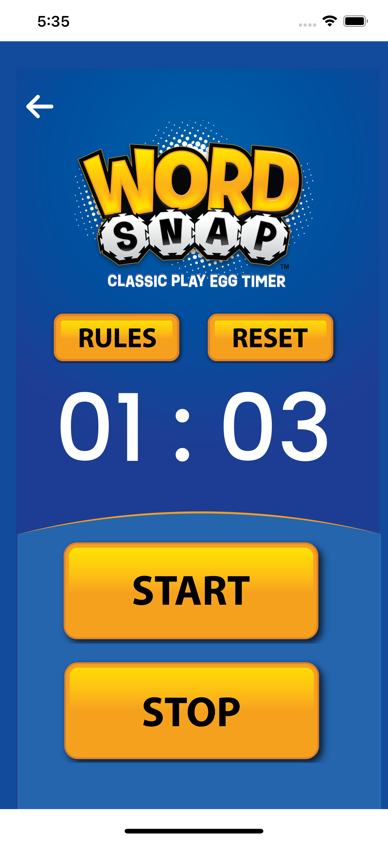 WordSnap Timer