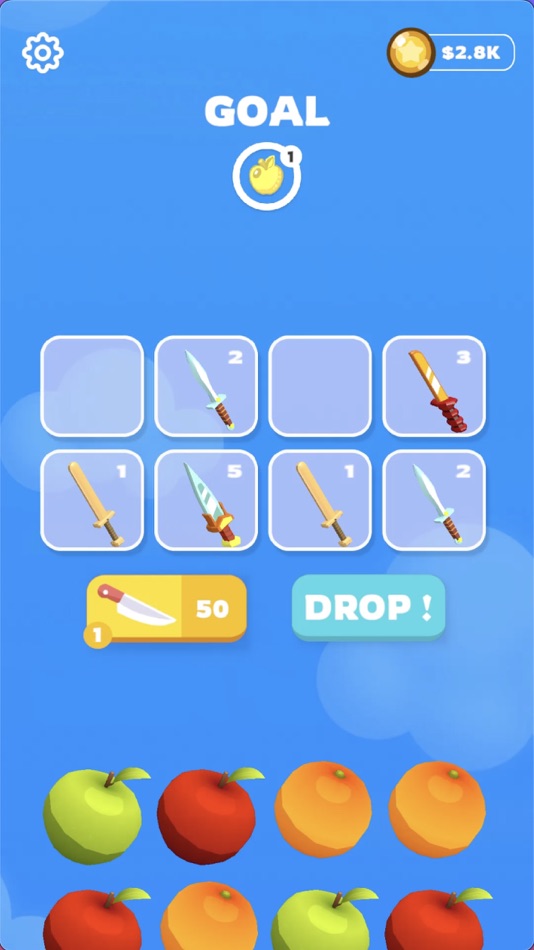 #4. Knife Cut : Merge Hit (iOS) 由: Maksym Kiryanov