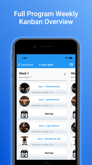 myWorkout-Fitness & Training Screenshot