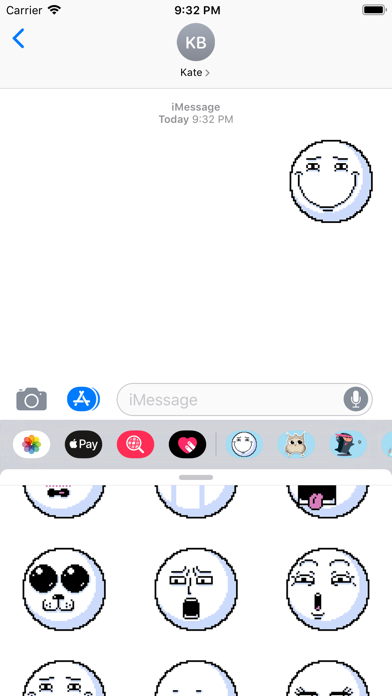 Screenshot #3 pour Pixel emoji - smiley stickers