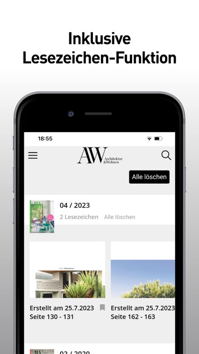 A&W ARCHITEKTUR & WOHNEN Screenshot