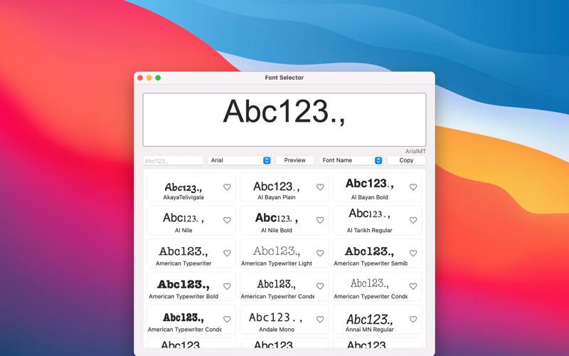 font selector（2024） iphone screenshot 1