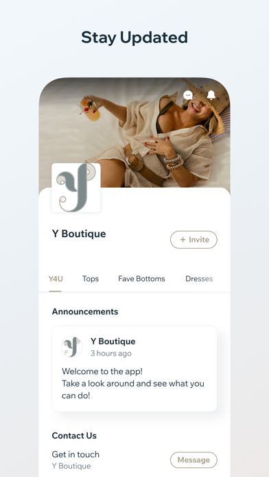 Y Boutique Screenshot
