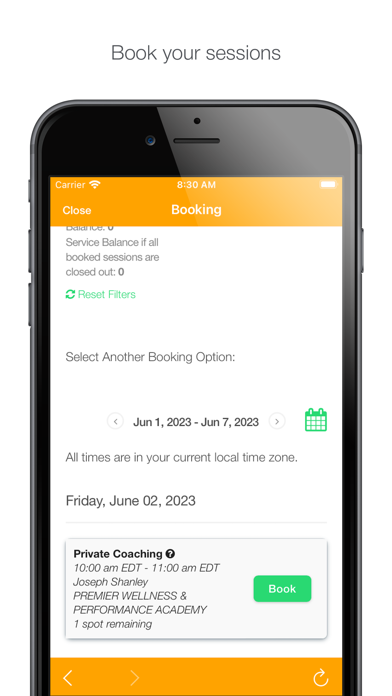 Premier Fit Pro Screenshot