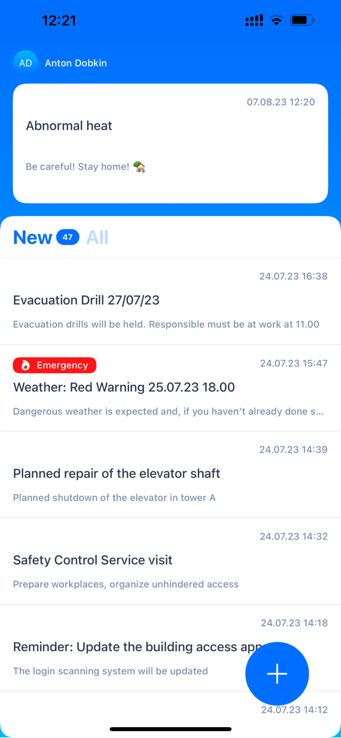 RapidAlerts - Always on time