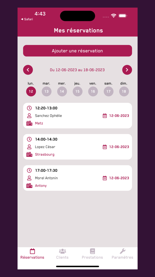 #1. Tiffeo (iOS) 由: alexandre bouttier