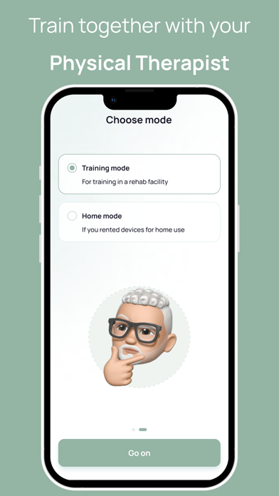 ComeBack Mobility - Patient Screenshot