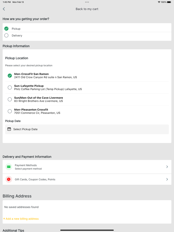 Out Of The Cave Food