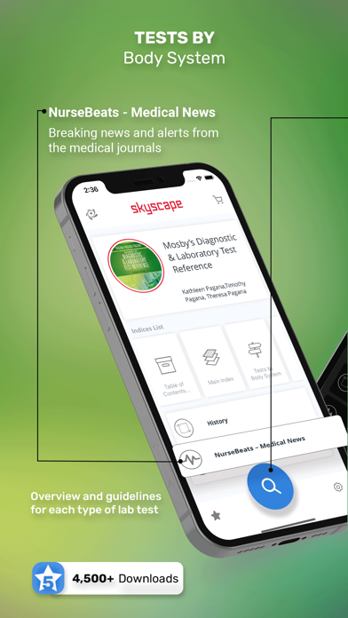 Screenshot #6 for Mosby’s Diag and Lab Test Ref