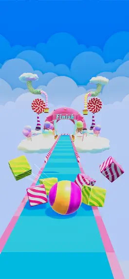 Game screenshot Candy Ball - Ball Run apk