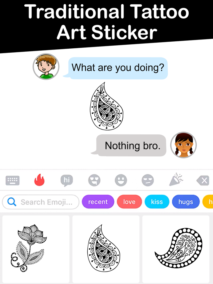 Traditional Tattoo Art Sticker