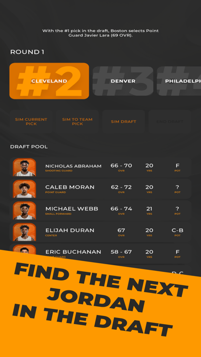 Ultimate GM Basketball Manager Screenshot