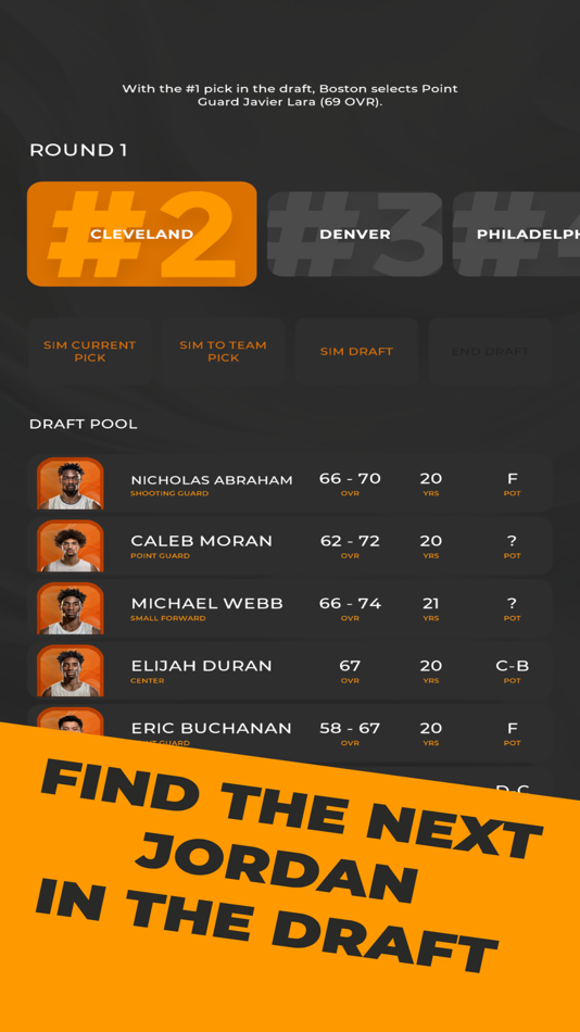 #5. Ultimate GM Basketball Manager (iOS) 来自: Joey Mallat