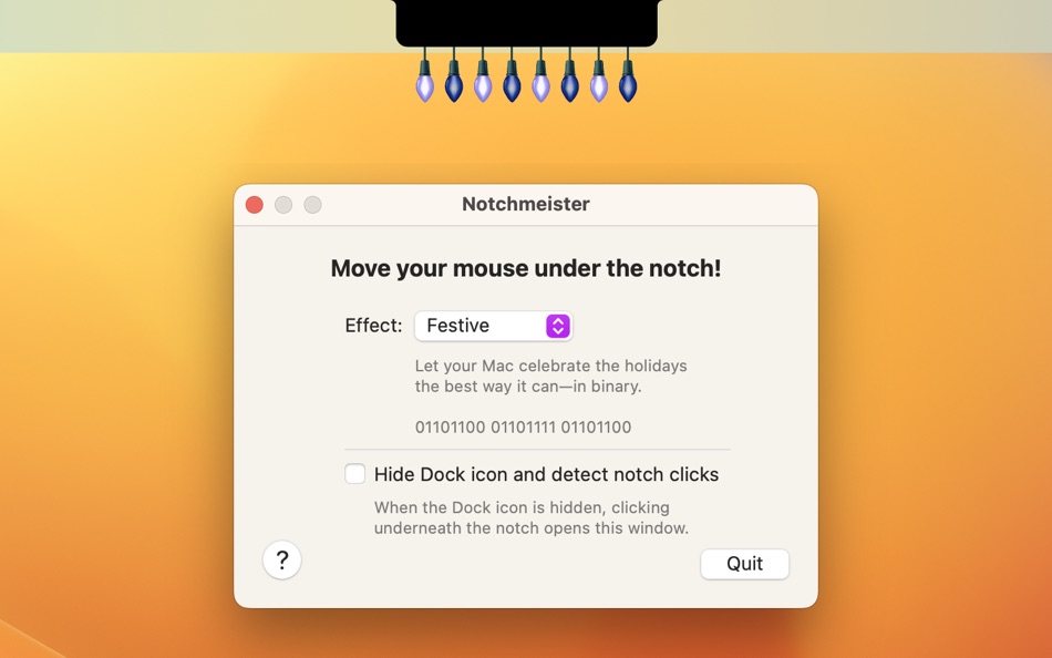 #1. Notchmeister (macOS) 由: The Iconfactory