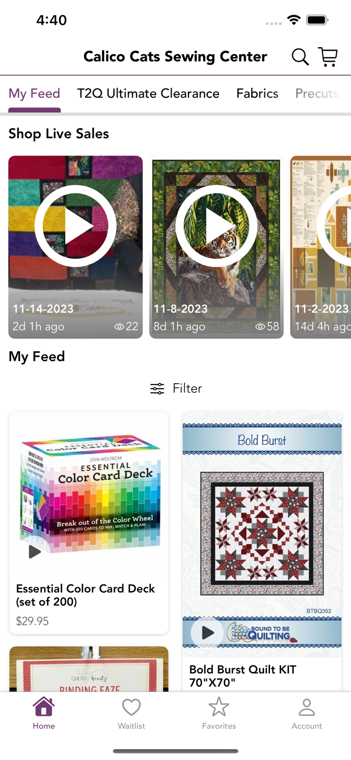 Calico Cats Sewing Center