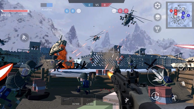 Voxel Battle Destruction screenshot-4