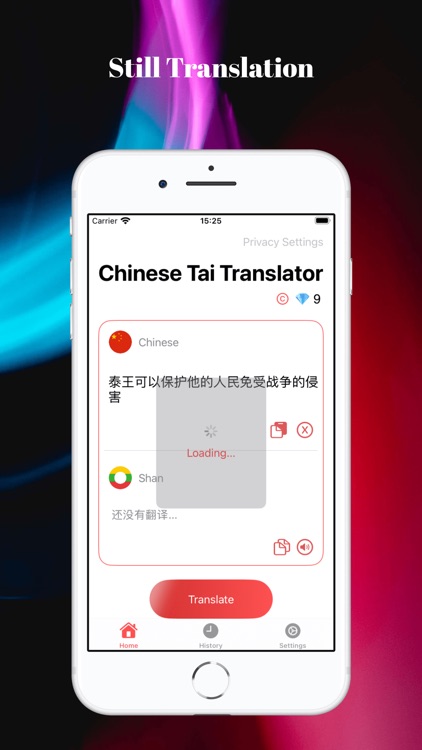 Chinese Tai Translator