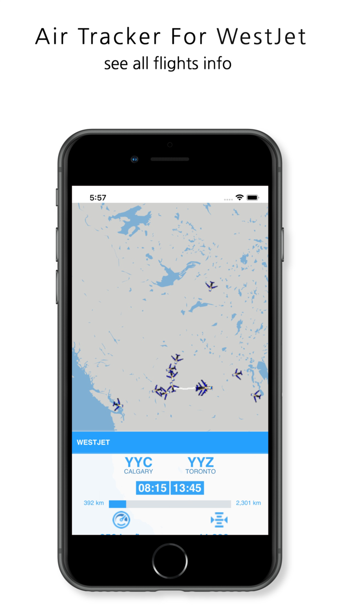 WJA  Tracker for WestJet