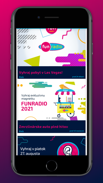 Fun rádio Games Screenshot