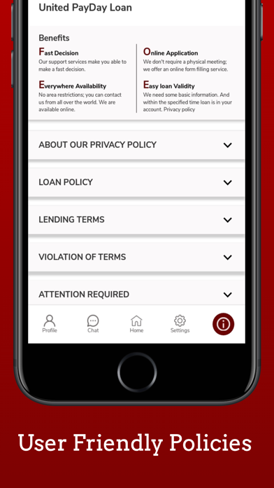 United Payday Loan Screenshot