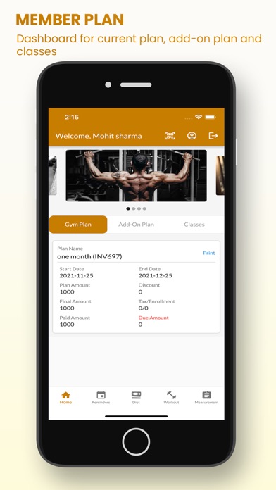Sportians Member Screenshot