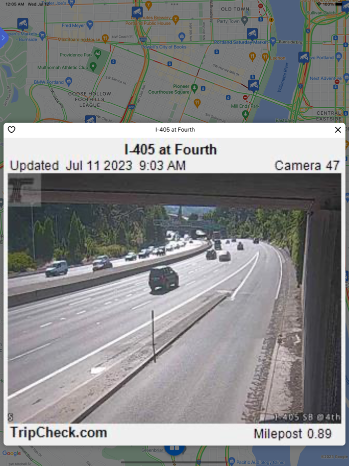 Live Traffic - Oregon