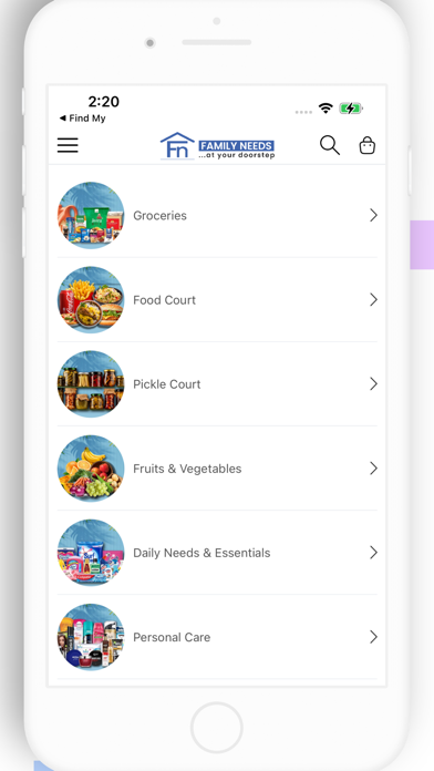 Family Needs Screenshot