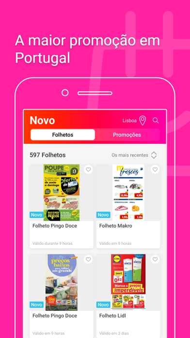 Folhetos Promocionais Portugal Screenshot