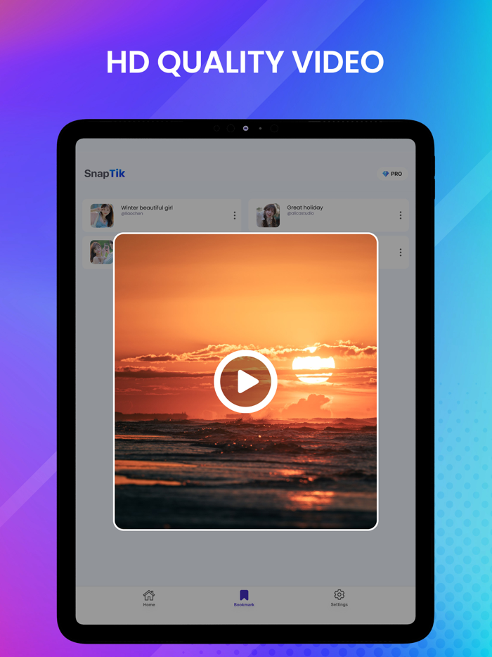 SnapTik - BookMark Any Video