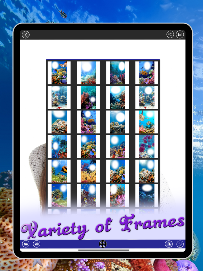 Underwater Photo Frames