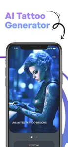 AI Tattoo Generator & Design screenshot #1 for iPhone