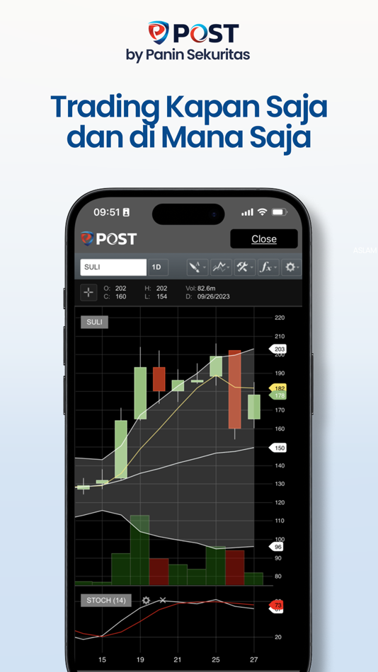 #1. POSTMobile3 (iOS) 由: Panin Sekuritas