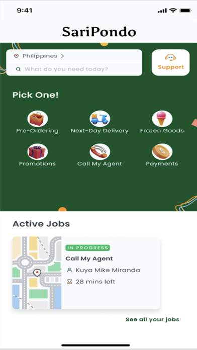 Screenshot 1 of SariPondo App
