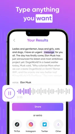 Game screenshot Text to Speech: Celeb Voice AI apk