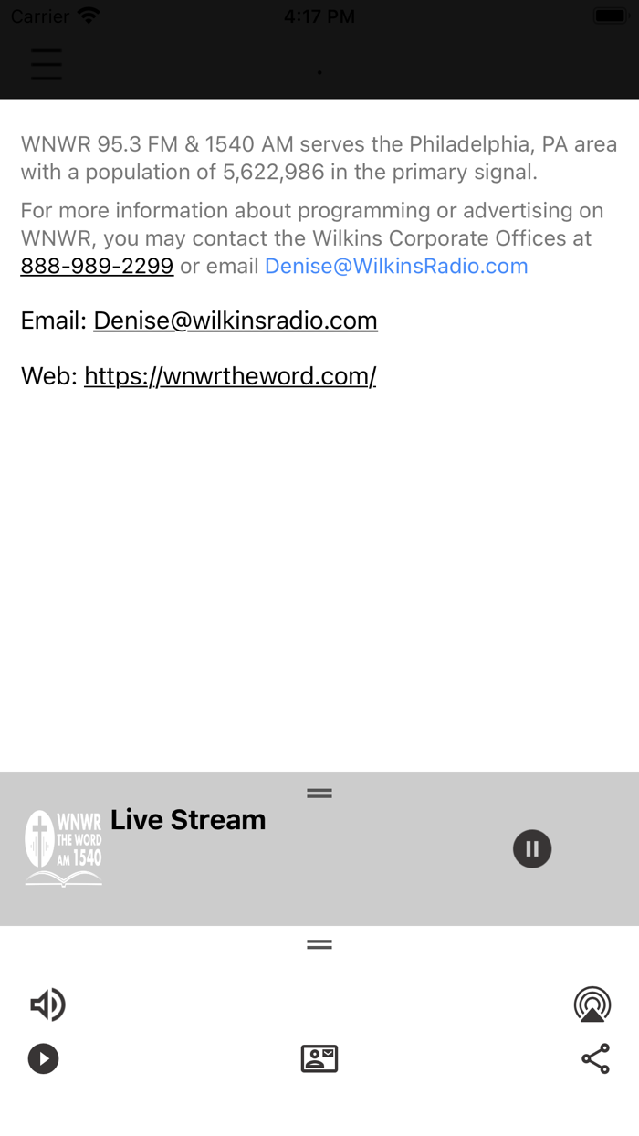 WNWR The Word Philadelphia PA