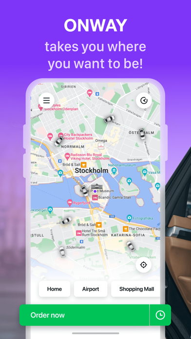 Onway Taxi Stockholm Screenshot