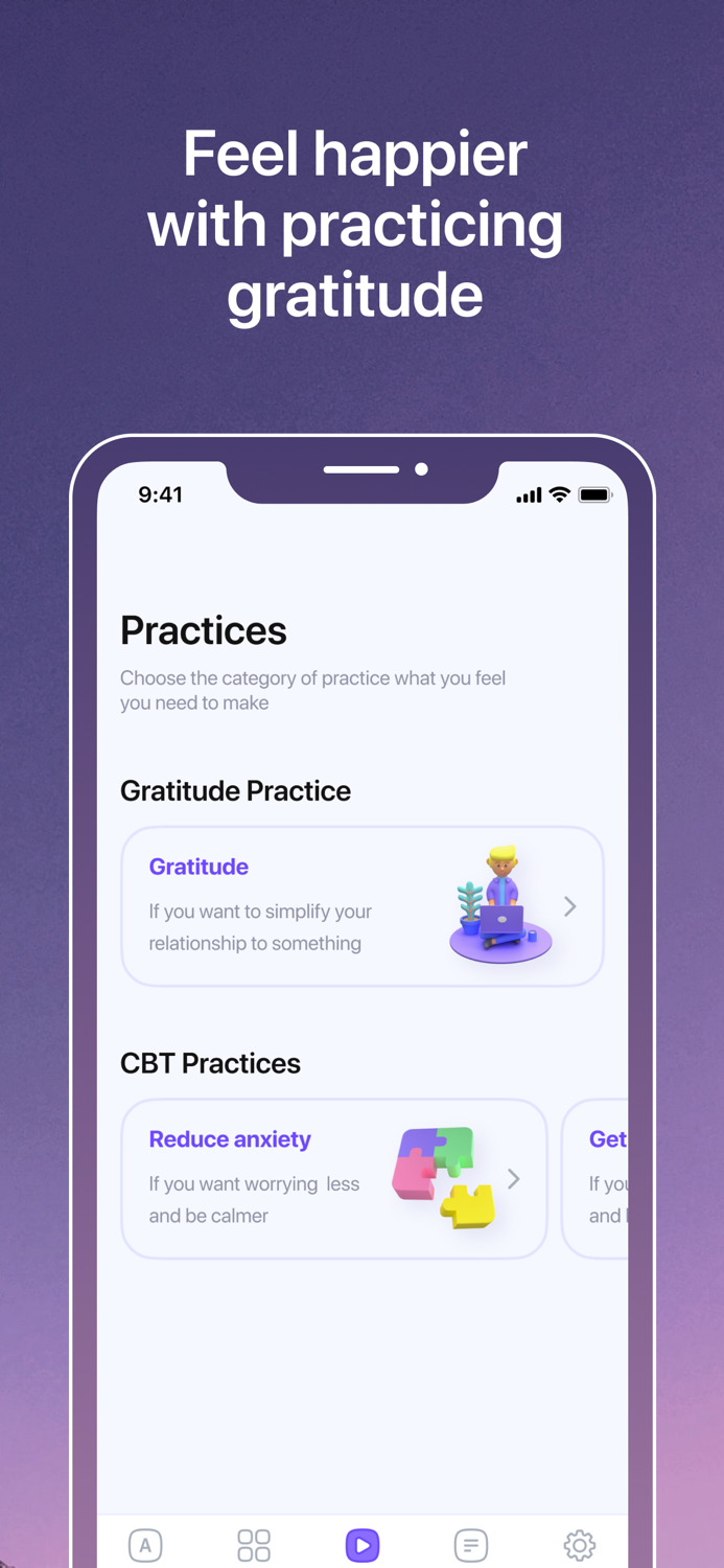 Mindsy - CBT Thought Diary