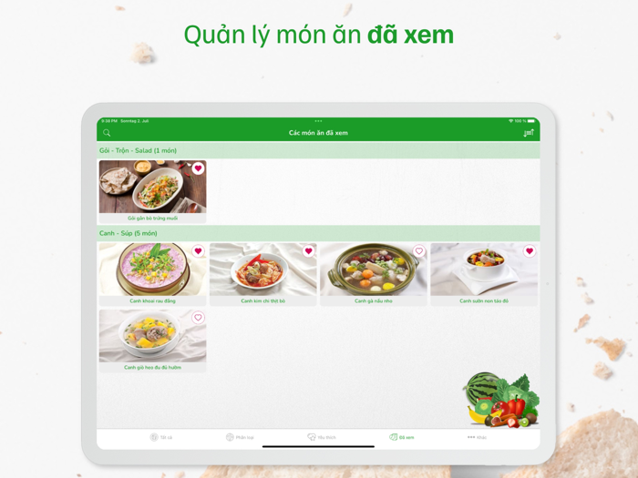 Món chay mỗi ngày