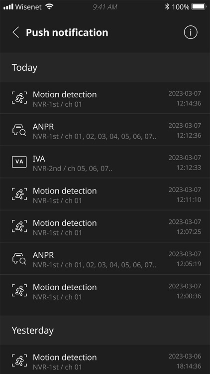 Wisenet mobile screenshot-6