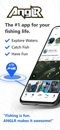 Fishing App: ANGLR Logbookのスクリーンショット（1/7）