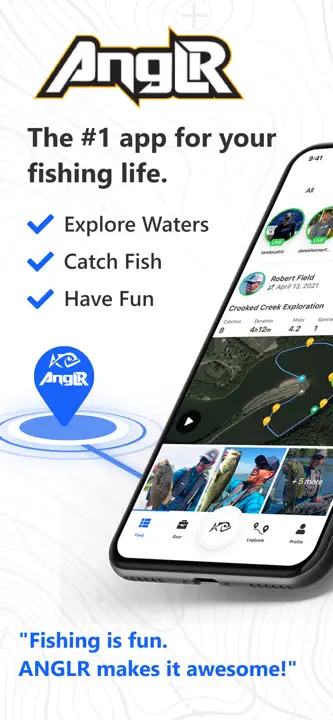 Fishing App: ANGLR Logbook: Screenshot 1 von 7