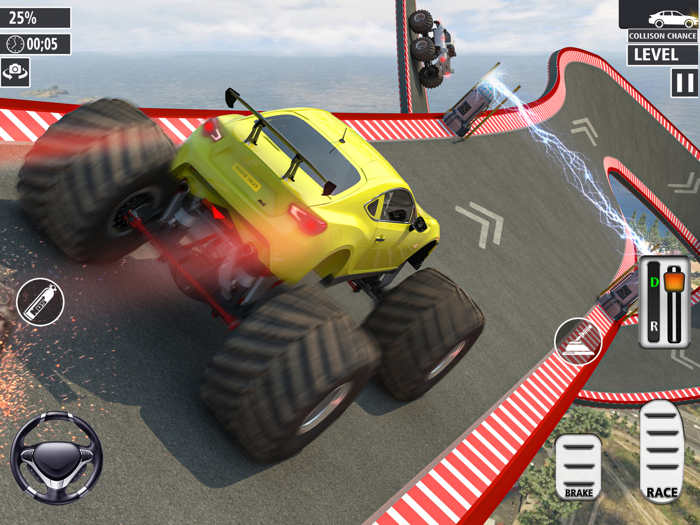 Monster Truck Stunt Racing 3D