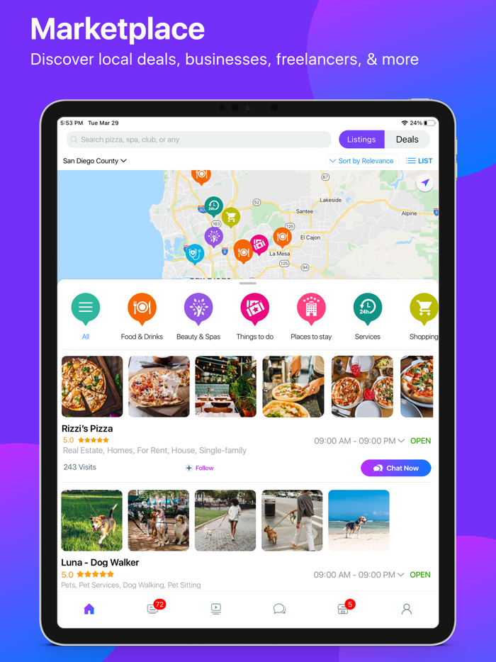 Netbinc Social Chat Listing