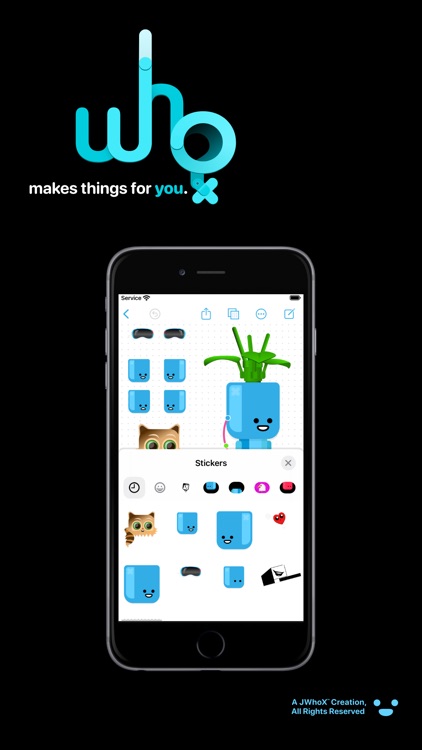 JWhoX GET AHead Sticker screenshot-3
