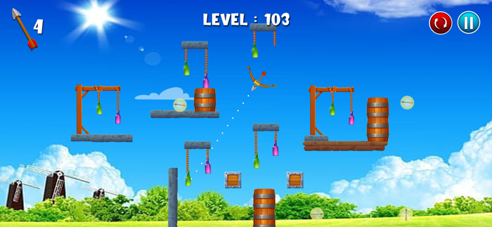 Bottle Shooting Games