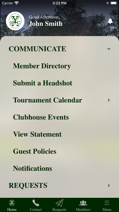 Yeamans Hall Club Screenshot