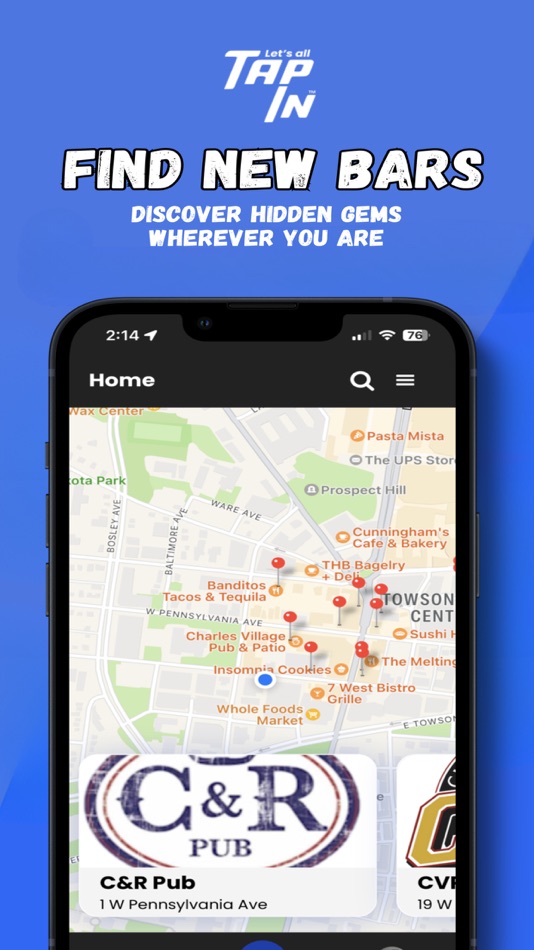 #1. Tap In: Bar Scene (iOS) 由: Let's Tap In LLC
