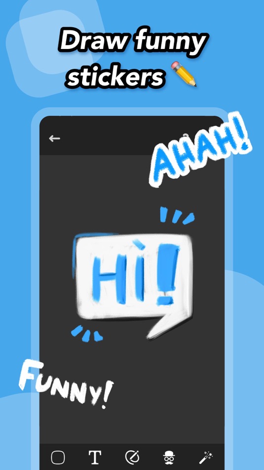 #4. Stickery - Sticker Maker (iOS) Által: Lucia Cigada